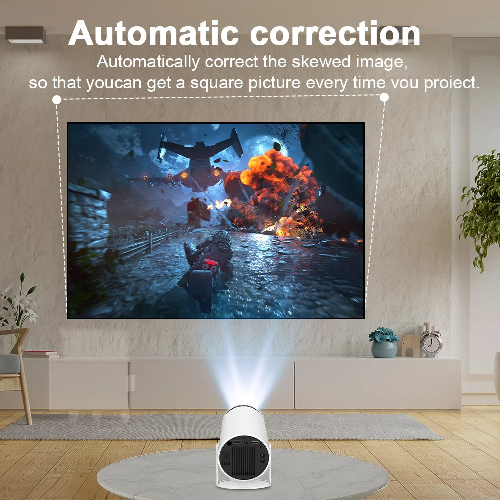 Proyector 4K Wifi6, Android 11, WIFI Dual